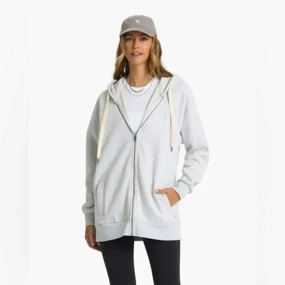 Vuori Restore Oversized Full Zip Hoodie